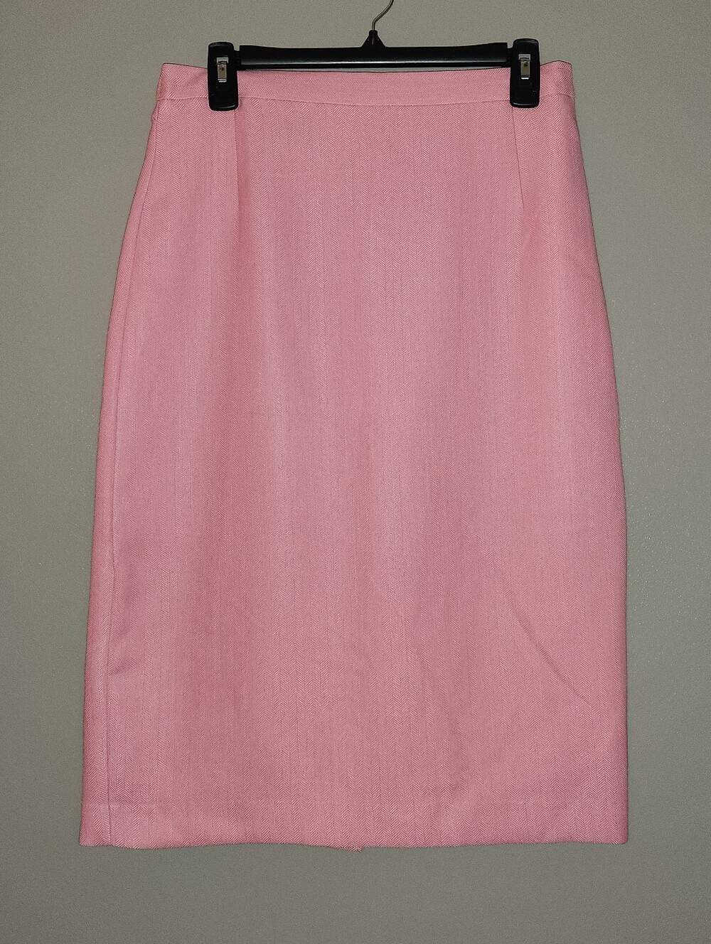 Vintage Vinci Clothiers Classic Pink Pencil Skirt Size 8